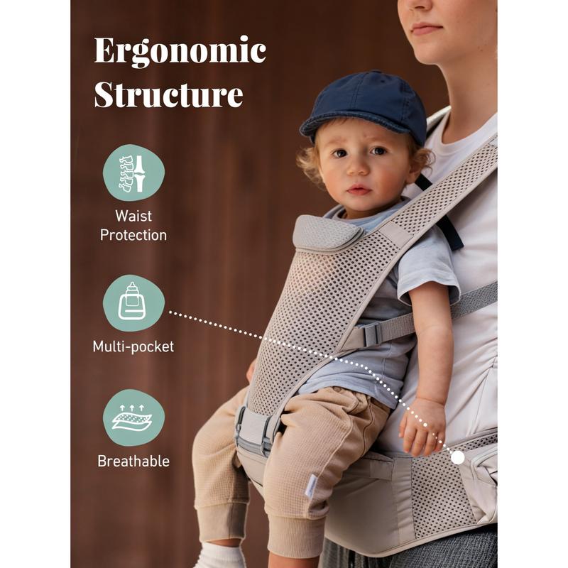 JollyBoo 2-in-1 Hip Seat Carrier