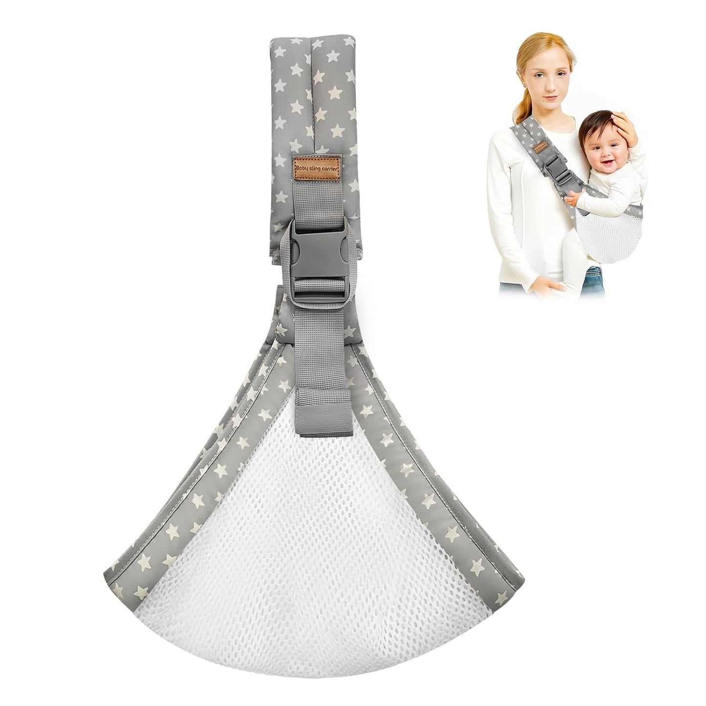 JollyHug Adjustable Baby Sling Carrier