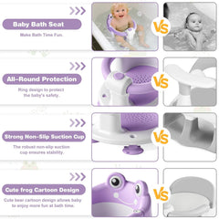 Baby Bath Chair Frog Design