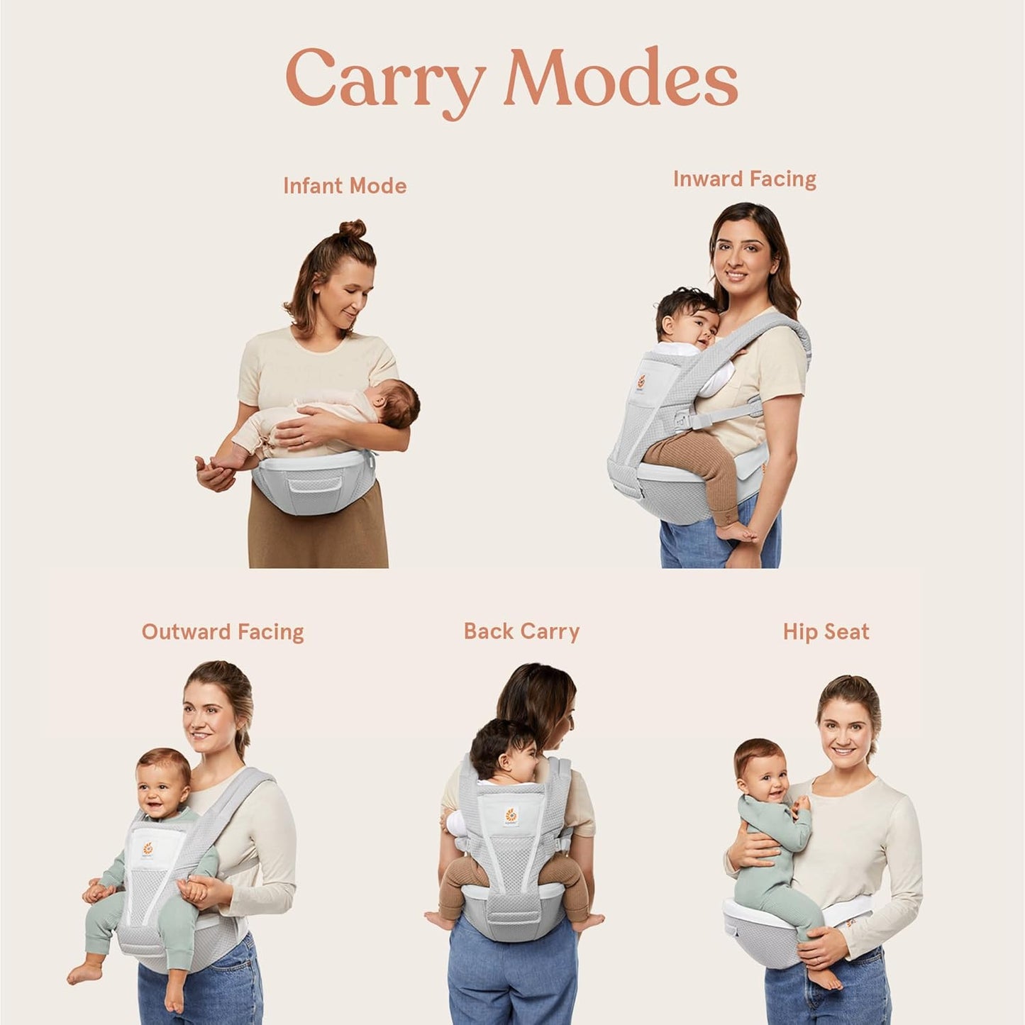 2-in1 Hip Seat Carrier