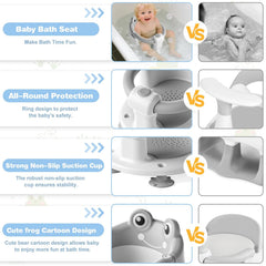 Baby Bath Chair Frog Design