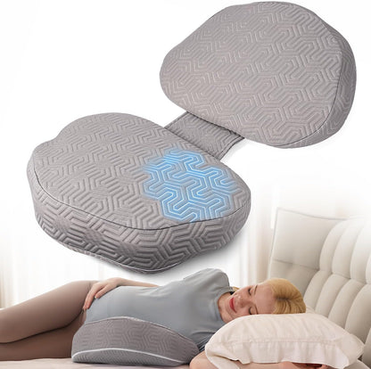 2-in-1 Detachable Memory Foam Maternity Pillow