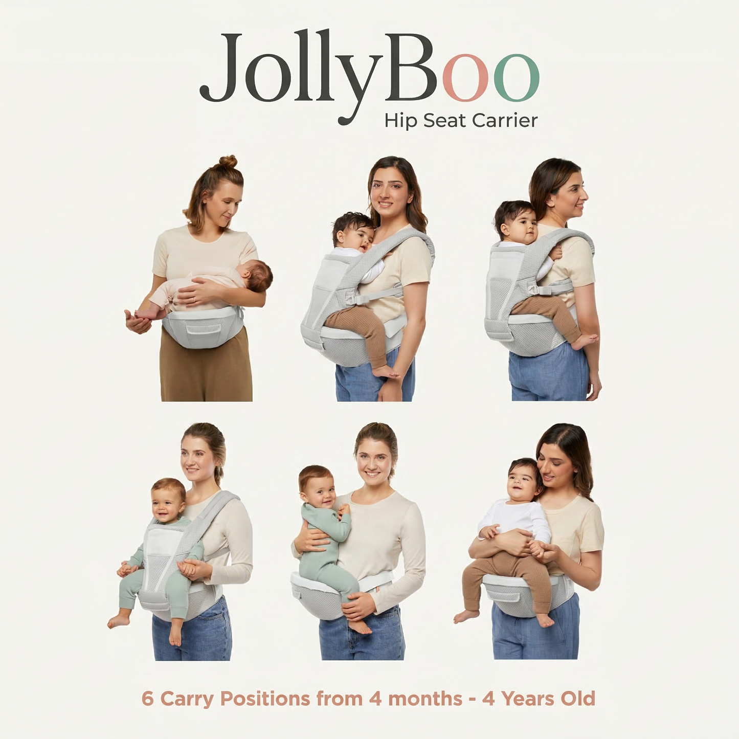 2-in1 Hip Seat Carrier