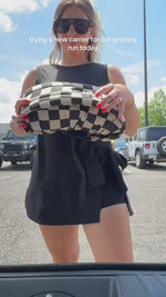 JollyBoo checkered baby carrier reviewal brand