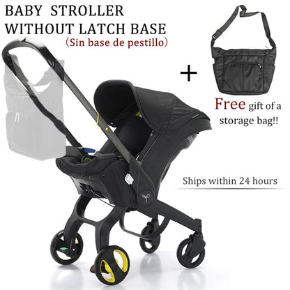 4-in-1 Baby Stroller & Car Seat Travel System