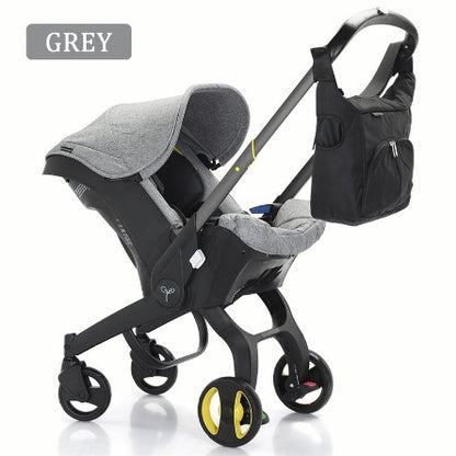 4-in-1 Baby Stroller & Car Seat Travel System